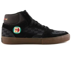 Etnies - Zapatos de patinaje Screw Vulc Mid X Rad negros/goma EE. UU. para hombre - Imagen 1 de 5