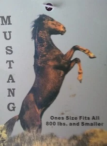 Halter Horse 800lbs and Smaller 6-foot lead Cotton/Poly by Mustang New Old Stock - Picture 1 of 7