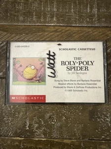 Scholastic The Roly Poly Spider Book On Cassette - Picture 1 of 4