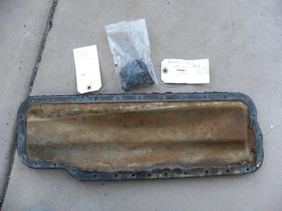 Mercedes Benz Ponton W180 W105 W128 Engine Side Water Jacket  Cover & Bolts gs43 - Image 1 of 4