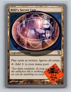 MTG R&D's Secret Lair Unhinged Rare Magic The Gathering LP - Picture 1 of 2