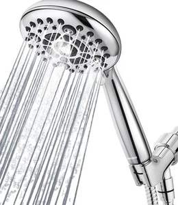 6 Spray Modes High Pressure Handheld Showerhead Set Upgraded 5 Inches Shower ... - Picture 1 of 7