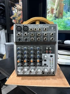 Behringer XENYX 802S 8-Channel Analog Mixer No Cord, Has Bent Knob TESTED! - Picture 1 of 10