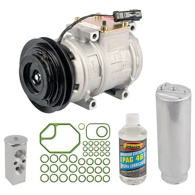 Kit de compresor de aire acondicionado y aire acondicionado para Toyota Land Cruiser 1990 1991 1992 1993 Foto 1 de 4