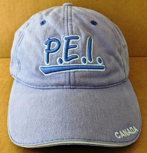 P.E.I. Gorra de béisbol Canadá PEI recuerdo lavanda lavada Isla del Príncipe Eduardo - Imagen 1 de 8