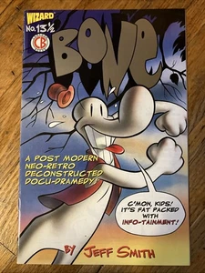 BONE 13 1/2 GOLD VARIANT PROMO — 1995 Wizard By Jeff Smith - Picture 1 of 10