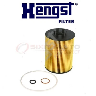 Hengst Engine Oil Filter for 2004-2005 BMW 545i - Oil Change Lubricant ee - Изображение 1 из 4