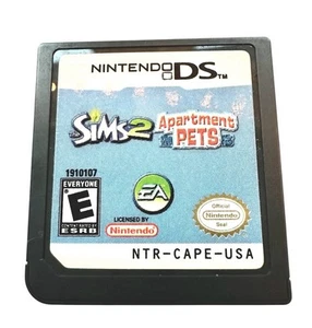 The Sims 2: Apartment Pets (Nintendo DS, 2008) Cartridge ONLY - TESTED & WORKING - Picture 1 of 2
