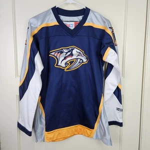 Vtg Nashville Predators Women's CCM Hockey Jersey NHL Size: M - Picture 1 of 4