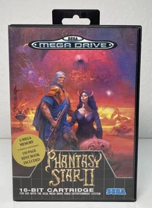 SEGA Mega Drive Phantasy Star II 2  in OVP CIB Top! - Bild 1 von 12