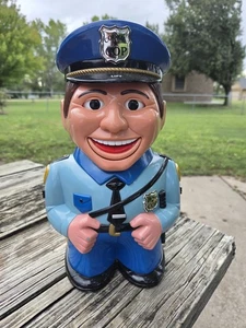 The Original Cookie Cop Police Talking Cookie Jar Fun-Damental 12" 2001 Works - Bild 1 von 8