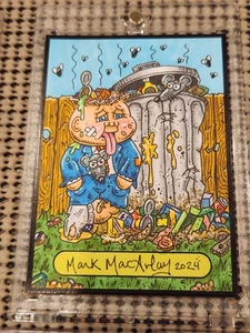 MASH-UP ADAM BOMB / JUNKY JEFF / STINKY STAN SKETCH CARD GPK PARODY 1/1 MacAulay - Bild 1 von 2
