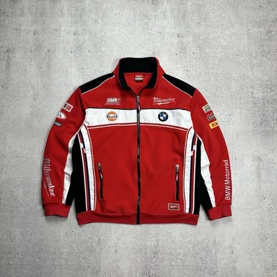 VTG BMW Racing Milwaukee Motorrad Fleece Jacket - Image 1 of 4