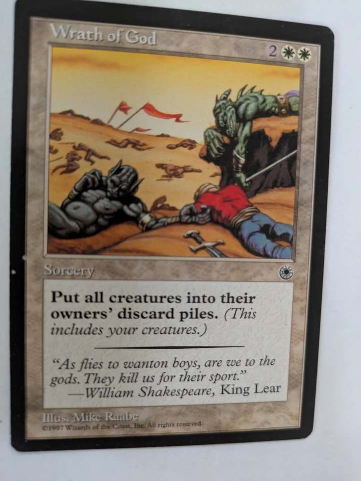 Wrath of God Portal MTG NM free shipping with tracking - Image 1 of 2