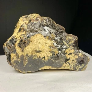 424GR TOP Natural Yellowish Brown Amber Rough Mineral Specimen - Picture 1 of 11