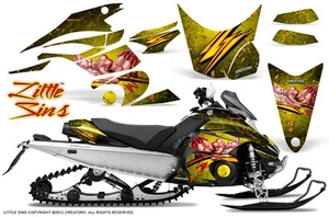 Yamaha FX Nytro 08-14 Graphics Kit CreatorX Snowmobile Sled Decals Wrap LSY - Picture 1 of 1