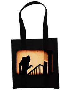 Nosferatu Eco Shopper Tote Bag Goth Vampires Horror - Picture 1 of 1