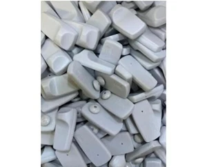 100 piece Checkpoint Compatible RF 8.2MHz Mini Hard Security Tags with Pins - Picture 1 of 6
