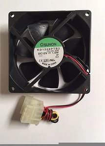 Sunon KD1209PTB2 92mm x 25mm DC12v 1.6W Fan 4Pin Molex - Picture 1 of 2