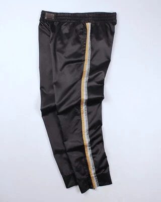 Mens DOLCE GABBANA Boxer Style Black Nylon Thee Color Stripe Pants Size 54 - Image 1 of 4