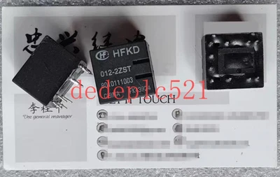 3 PCS NEW HF HFKD 012-2ZST Power Electromagnetic Relay - Image 1 of 3