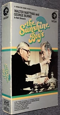 The Sunshine Boys VHS Walter Matthau George Burns - MGM 1980 Original Release - Image 1 of 4