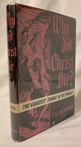 Scarce Vintage “Why Did Christ Die?” FE Marsh in DJ - Undated Zondervan Publ. - Imagen 1 de 8