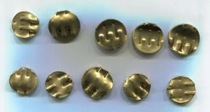 Blank Planchet Waffle Canceled Test Error Coin Europe x 10 Pieces - Picture 1 of 4