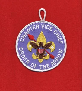 Capítulo VICE Jefe OA Orden de Logia Parche de Flechas Boy Scout BSA - Imagen 1 de 1