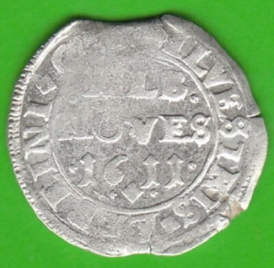 Salm-Dhaun Albus 1611 Very Nice Zainende nswleipzig - Image 1 of 2