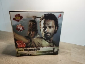 NEW Walking Dead Super 3-D Puzzle 150 pcs Rick Michonne 18x12 inch AMC Cardinal - Picture 1 of 4