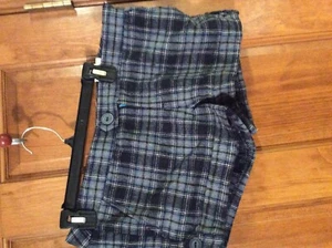 Nuevos pantalones cortos a cuadros Aeropostale 9-10 $69 nuevos con etiquetas - Imagen 1 de 2