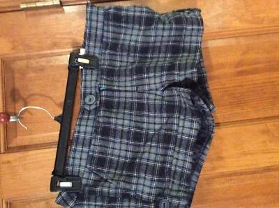 Nuevo Aeropostale Pantalones Cortos Lana Cuadros 9-10 $69 Nuevo Con Etiquetas Foto 1 de 2