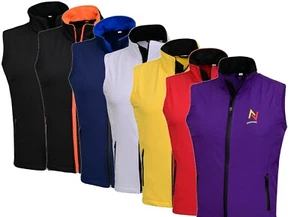 Ladies Women's Softshell Bodywarmer Sleeveless Jacket Gilet Body Warmer Fleece - Picture 1 of 15