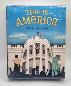 THIS IS AMERICA Box Set of 8 My Little Golden Books Homeschool Grade K-2. Sealed - Picture 1 of 6