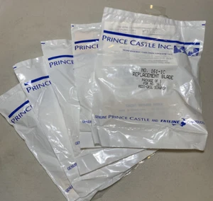 Stck 5 - hat Rost, siehe Beschreibung, Prince Castle 161-1 Schaberklinge, alter Lagerbestand - Bild 1 von 6