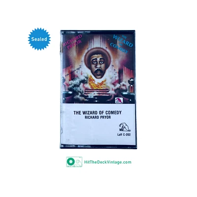 Richard Pryor Wizard Of Comedy Cassette Tape (1978) Explicit Adult Comedy SEALED - Image 1 of 3