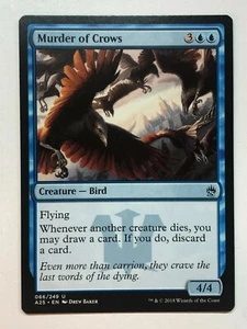 MTG Masters 25 Murder of Crows 66 NM/M - Picture 1 of 1