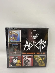 THE ADICTS - THE ALBUMS 1982-1987 [5CD CLAMSHELL BOXSET] [9/28] * NEW CD - Picture 1 of 2
