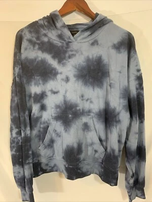 Лос-Анджелес Сердца женщин галстук краситель пуловер толстовка с капюшоном SZ M созвездие синий - Изображение 1 из 4