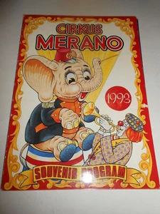 PROGRAMME CIRQUE/CIRCUS PROGRAM 1993 NORGE/NORWAY CIRKUS MEDRANO Tommy ROBERTS - Picture 1 of 1
