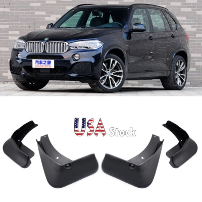 4Pcs Car Mudguard Fender Splash Guard Mudflaps fit for BMW X5 M-SPORT 2014-2018 - Imagem 1 de 4