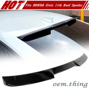 2022+ Fits HONDA Civic 11th Sedan FE 4D Sedan V Type Roof Spoiler Painted - Picture 1 of 4