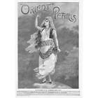 PARISIAN DIAMOND CO Orient Pearls - Victorian Advertising print 1892