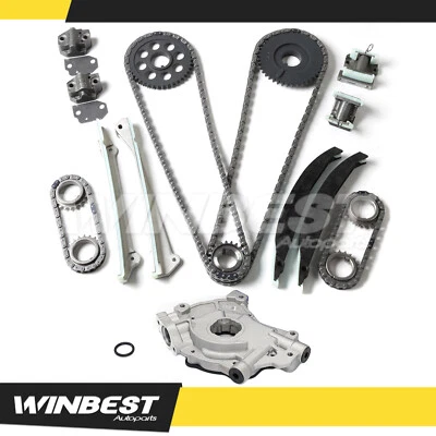 Kit de cadena de distribución para 99-00 Lincoln Navigator 5,4 L V8 GAS DOHC 32V con bomba de aceite Foto 1 de 4