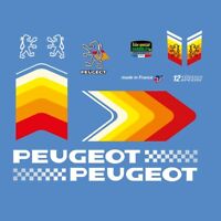 0373 Peugeot Bicycle Frame Stickers Transfers Decals