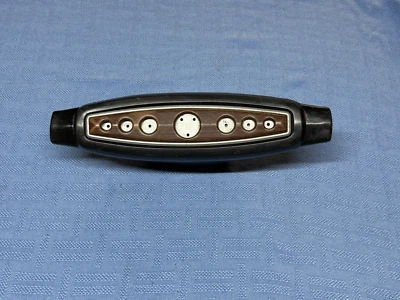 1968 Mustang Deluxe Steering Wheel Horn Pad with Original Wood Grain Center - Image 1 of 4