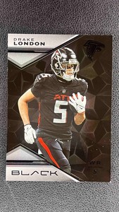 2023 Panini Black Drake London Base Falcons FTLB