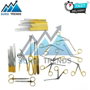 Tympanoplasty Instruments Set of 30 Pcs ENT Micro Ear Surgery German Quality - Picture 1 of 7