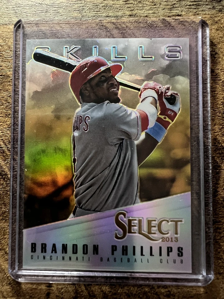 Panini Select Skills 2013 Brandon Phillips #SK17 Prizm/25 Foto 1 de 3